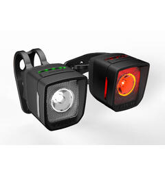 Trek Ion 100 R/Flare R City Lyktsett 200L, USB, Remote