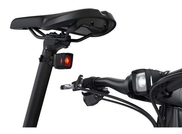 Trek Ion 100 R/Flare R City Lyktsett 200L, USB, Remote 