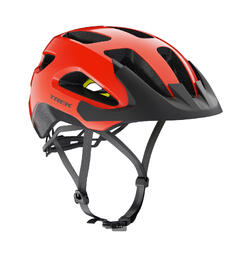 Trek Solstice MIPS sykkelhjelm Radioactive Red, Allsidig hjelm