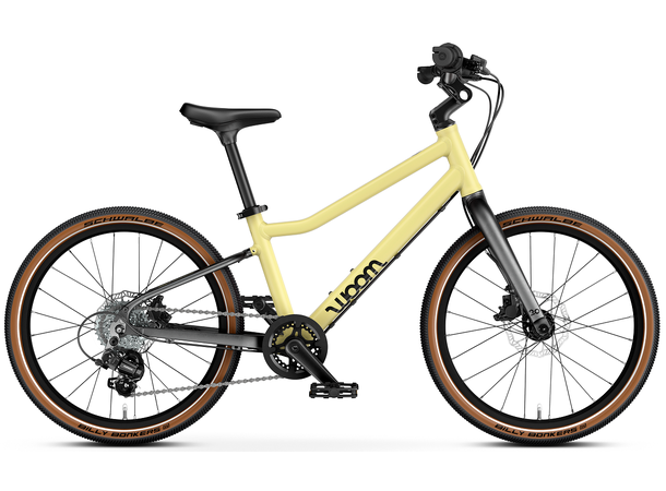 Woom Explore 4 20" Barnesykkel LTD - Mellow Yellow 