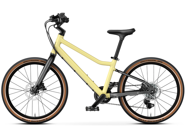 Woom Explore 4 20" Barnesykkel LTD - Mellow Yellow 