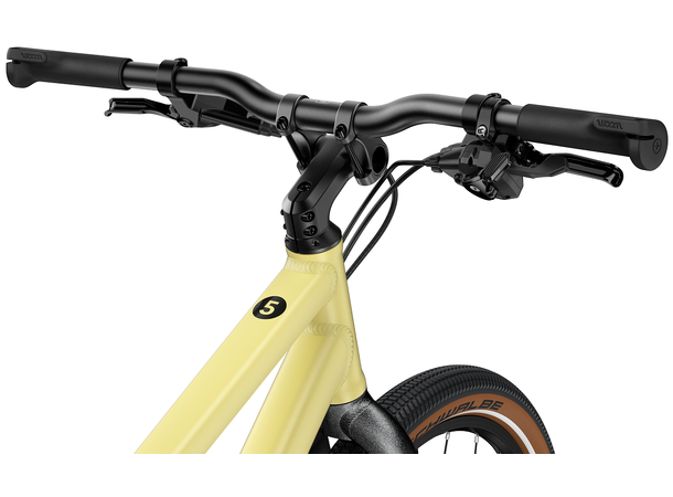 Woom Explore 5 24" Barnesykkel LTD - Mellow Yellow 