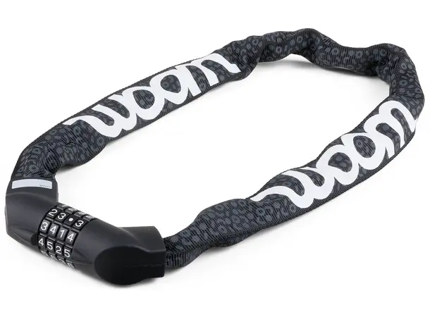 Woom Lokki sykkellås Sort Kodelås 