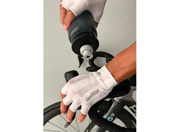 veloToze Glacier Sykkelhansker Hvit str. XS 