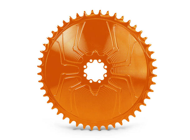 ALUGEAR Aero 1x Krankdrev Orange 48T 