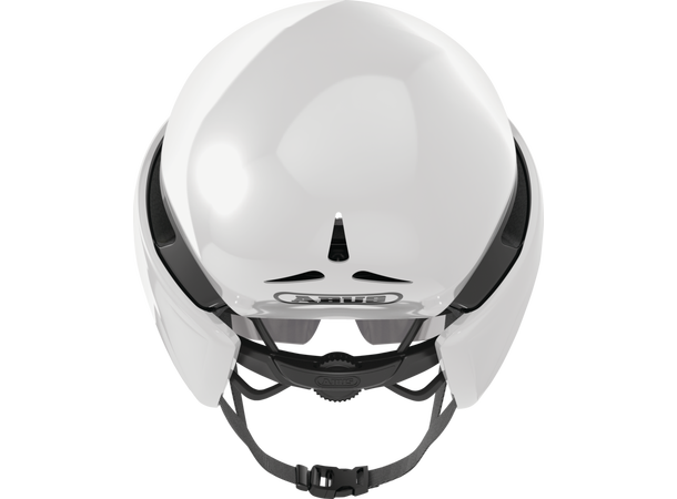 Abus Gamechanger TT Tempohjelm Shiny White, S 