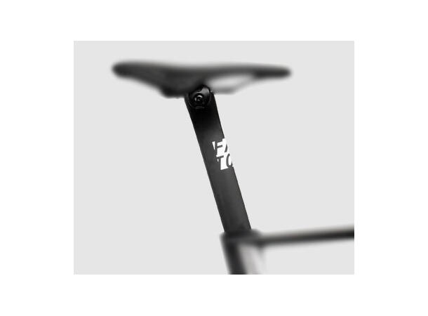 Black Inc 350 mm Salpinne Factor Ostro 2 20 mm setback, sort/hvit 
