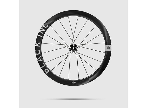 Black Inc 48/58 hjulsett, Sølv, Shimano Clincher, CeramicSpeed 