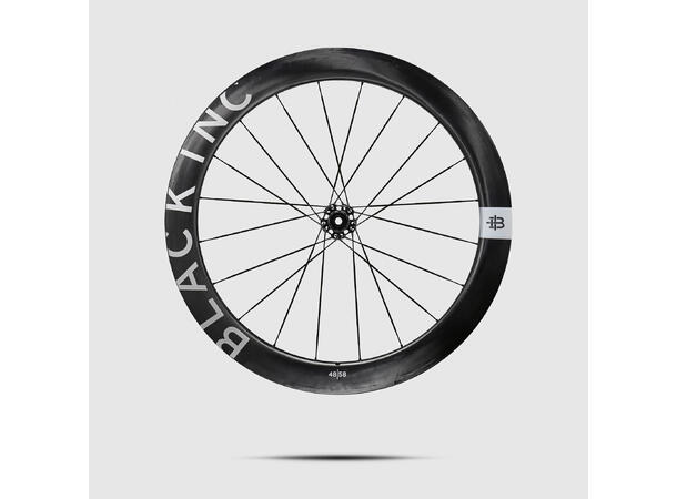 Black Inc 48/58 hjulsett, Sølv, Shimano Clincher, CeramicSpeed 