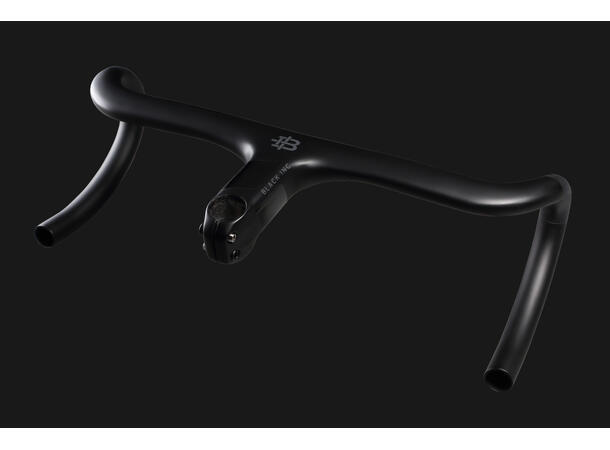Black Inc Integrert Carbon Styre og Stem 380 x 130mm (UTSTILLING) 