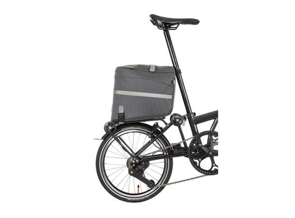 Brompton Borough Roller Rack Bag Mørk Grå 