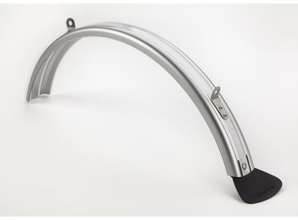 Brompton Rear Mudguard Blade R Silver, For sykler med bagasjebrett 