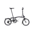 Brompton S12L P-Line Sammenleggbar 12 gir, 10,5 kg, Titan bakramme/gaffel