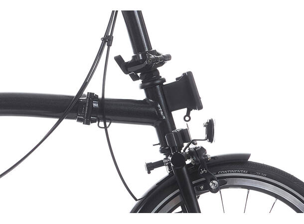 Brompton S12L P-Line Sammenleggbar 12 gir, 10,5 kg, Titan bakramme/gaffel 