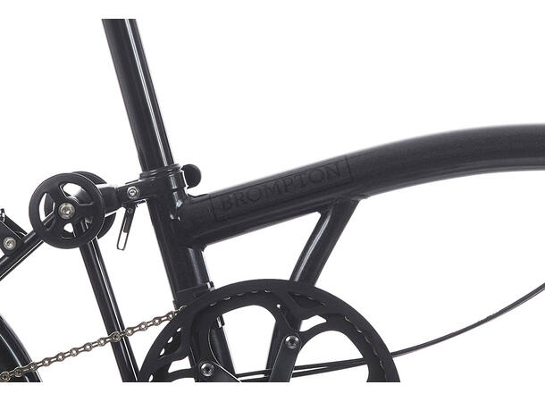 Brompton S12L P-Line Sammenleggbar 12 gir, 10,5 kg, Titan bakramme/gaffel 