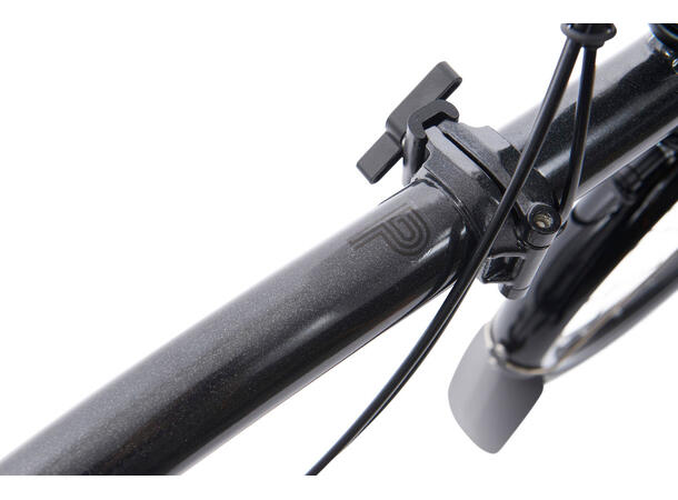 Brompton S12L P-Line Sammenleggbar 12 gir, 10,5 kg, Titan bakramme/gaffel 