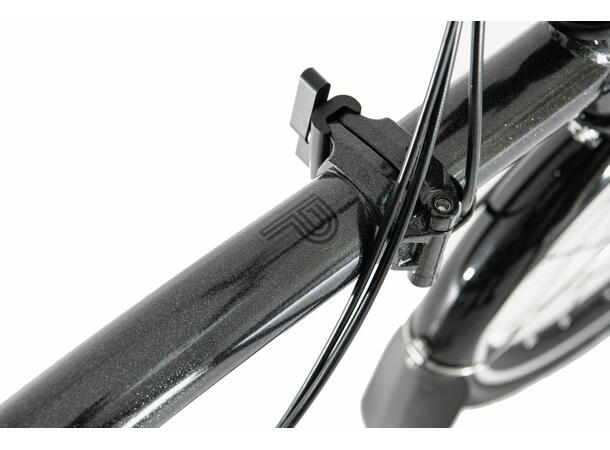 Brompton S4L P Line Sammenleggbar Sykkel 4 gir, 9,7 kg, Titan bakramme og gaffel 