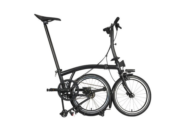 Brompton S4L P Line Sammenleggbar Sykkel 4 gir, 9,7 kg, Titan bakramme og gaffel 