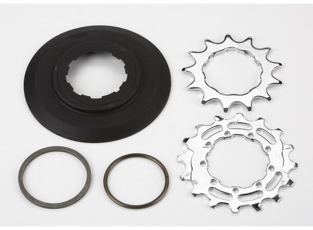 Brompton Sprocket Set 6 Speed Set 3/32' 9-spline - 13/16T BWR 6 sp 