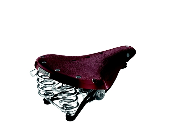 Brooks B66 S City Sykkelsete Brun, Lær, 240x205mm, 1050gram 