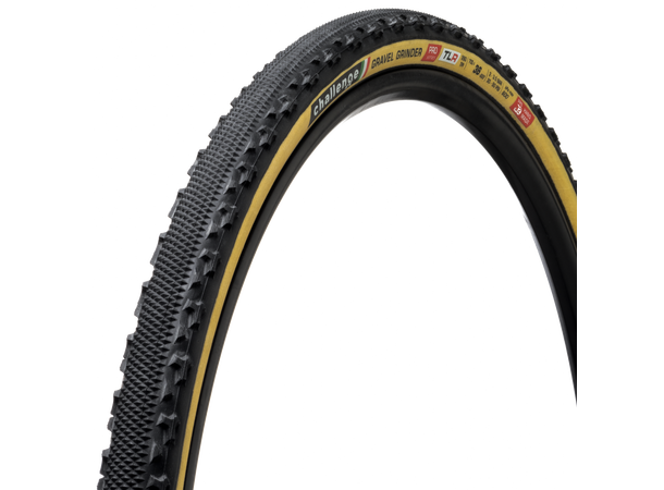 Challenge Gravel Grinder Pro H-TLR Black/Tan, 700x36, Handmade TLR 