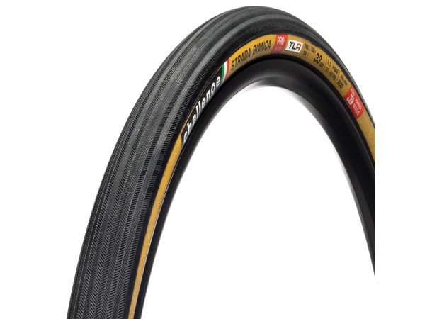 Challenge Strada Bianca Pro H-TLR Black/Tan, 700x33, Handmade TLR 