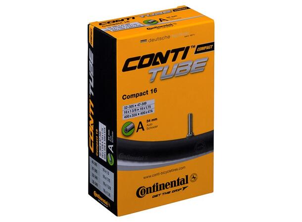 Continental Bil Compact 16 Slange Woom 3, 16x1,3-1,9 
