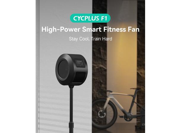 Cycplus F1 Vifte for Innetrening Stay Cool - Train Harder!