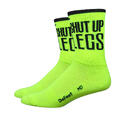 DeFeet Aireator Shut Up Legs Sokker Neon Gul/Sort