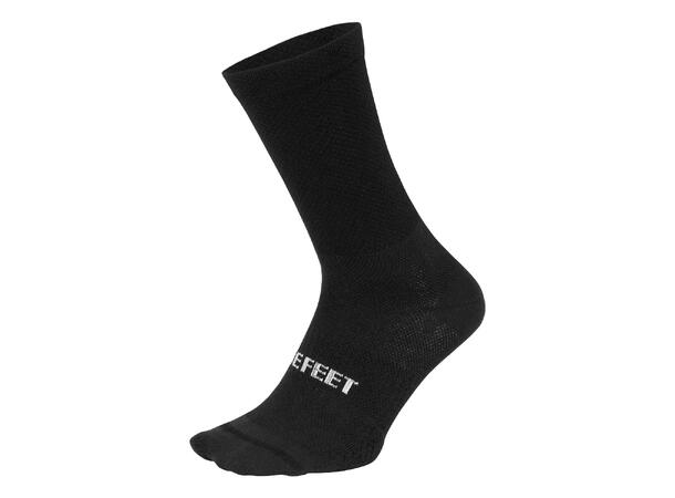 DeFeet Cyclisimo 6" Sokker Sort, M 