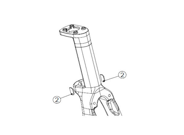 Factor One Headtube Beskyttelse 115-A361ARZ-BK 