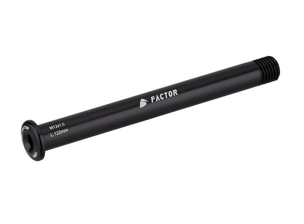 Factor Thru Akse Foran M12x1,5 / 122mm 