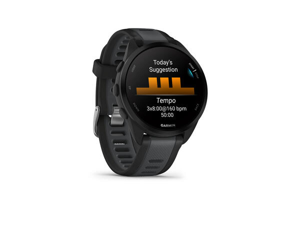 Garmin Forerunner 165 Music Sort/Skifergrå 
