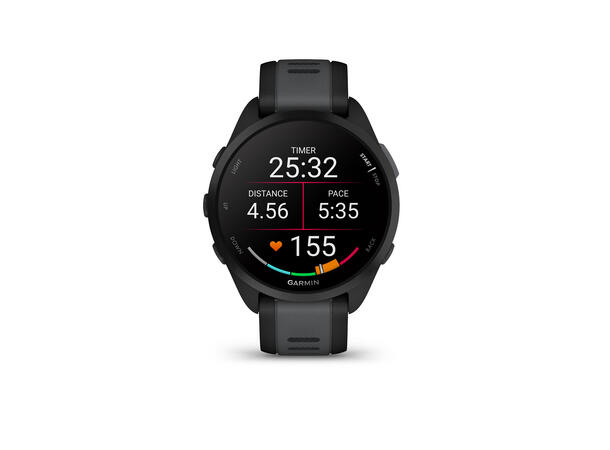 Garmin Forerunner 165 Music Sort/Skifergrå 