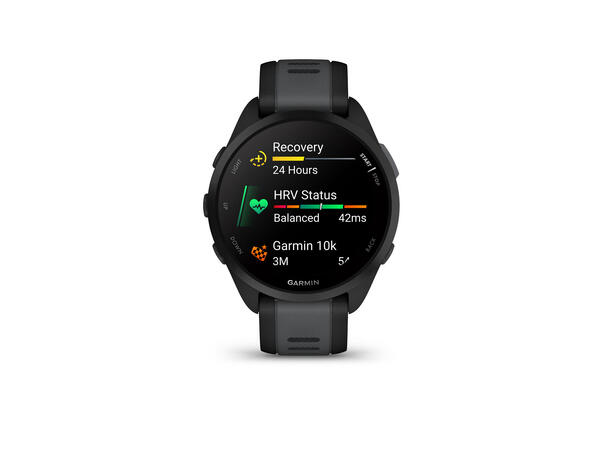 Garmin Forerunner 165 Music Sort/Skifergrå 