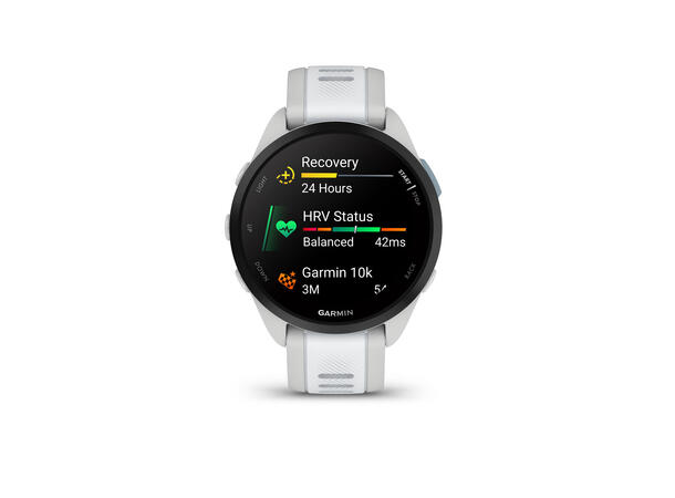 Garmin Forerunner 165 Tåkegrå/Whitestone 