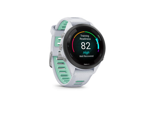 Garmin Forerunner 265S, Hvit WiFi, GPD, EU/PAC, Sort 