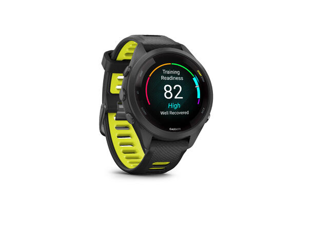 Garmin Forerunner 265S, Sort/Gul WiFi, GPD, EU/PAC, Sort 