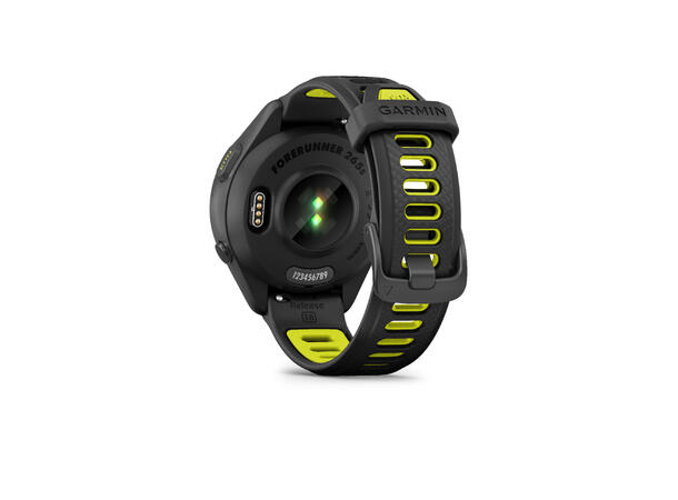 Garmin Forerunner 265S, Sort/Gul WiFi, GPD, EU/PAC, Sort 