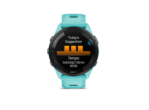 Garmin Forerunner 265, Aqua WiFi, GPD, EU/PAC, Sort 