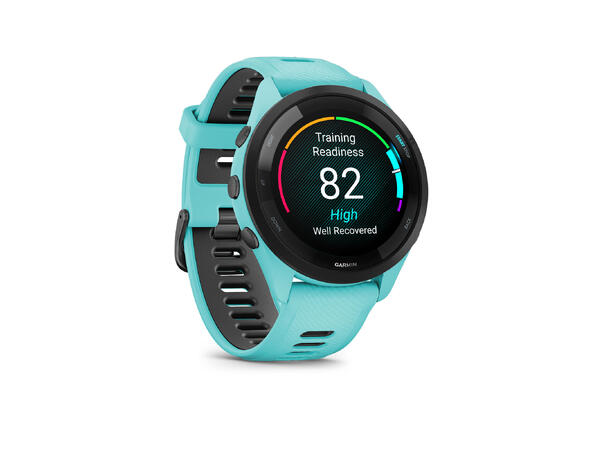 Garmin Forerunner 265, Aqua WiFi, GPD, EU/PAC, Sort 