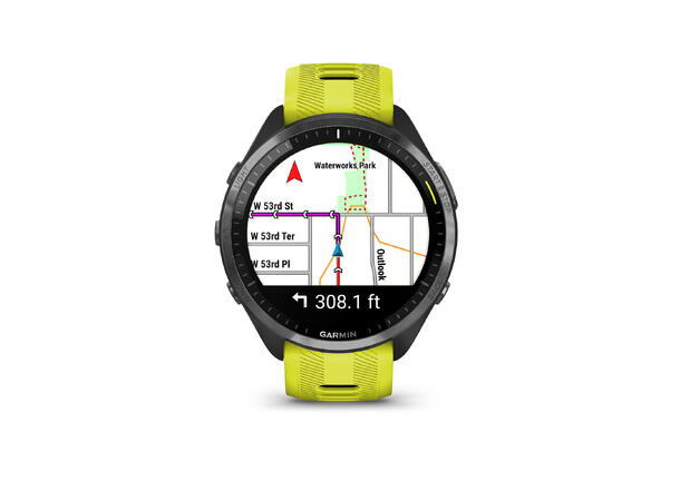 Garmin Forerunner 965, Sort/Gul WiFi, GPD, EU/PAC 