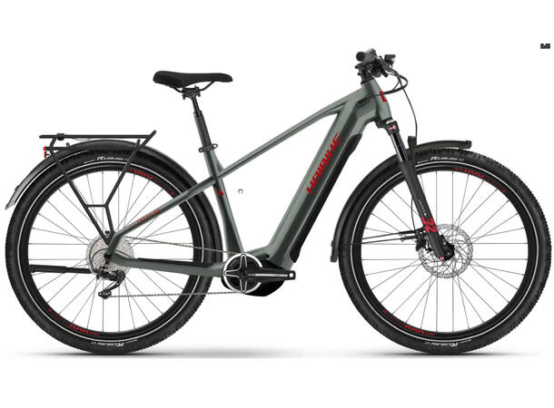Haibike Trekking 5 27,5",Olive/Red,YST2,i720Wh, M 