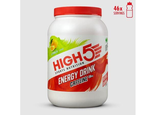 High5 Energy Drink Koffein Sitrus Sitrus, 2,2 kg, Pulver 