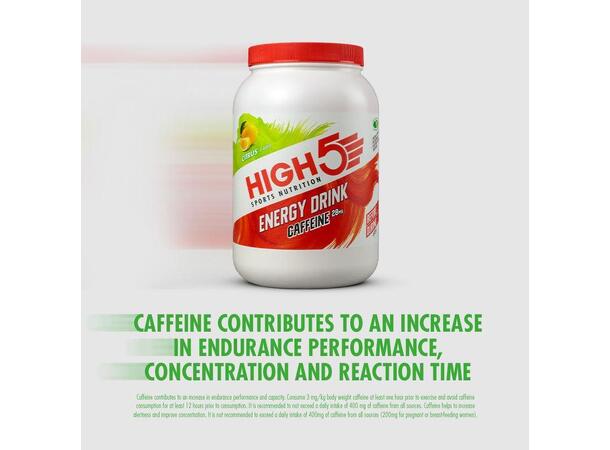High5 Energy Drink Koffein Sitrus Sitrus, 2,2 kg, Pulver 