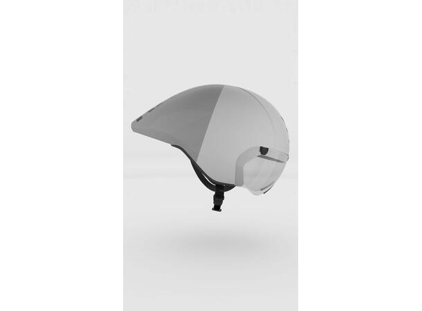 KASK Mistral Tempohjelm, hvit/grå/gul L 