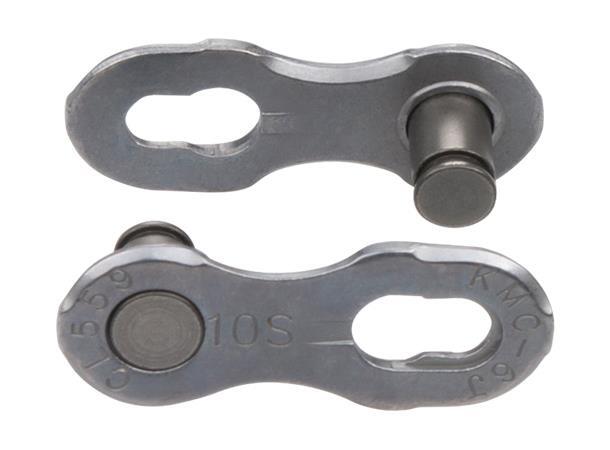 KMC MissingLink e10NR EPT Kjedelås Sølv 10-Delt, 2-pack, 5,88mm, Rutsfritt 