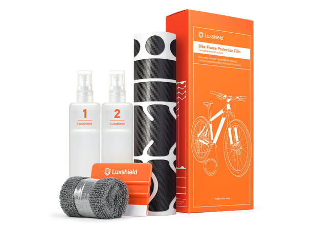 Luxshield Rammebeskyttelse Universal Kit Sort/"Carbon" 