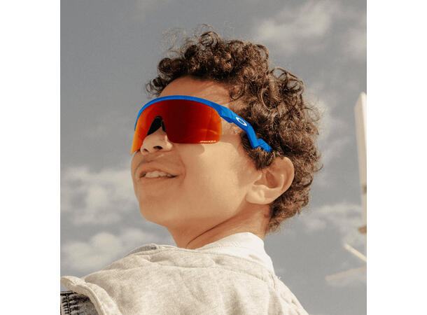 Oakley Resistor Youth Sky Blue Sky Blue Prizm Ruby 