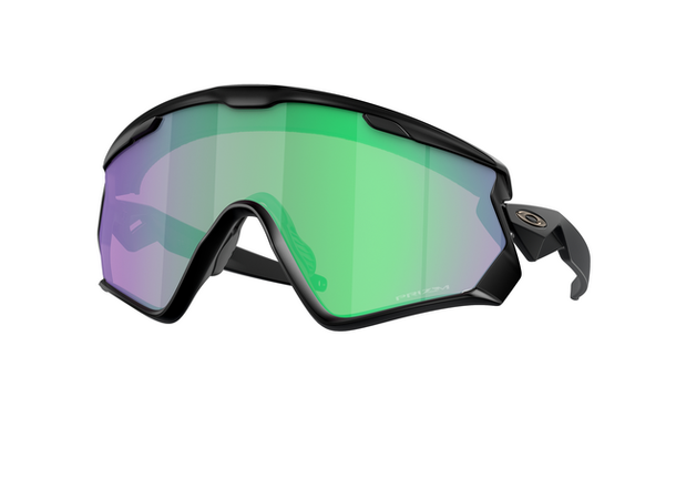 Oakley Wind jacket 2.0 Matte Black Prizm Road Jade 